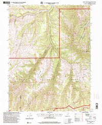 Hi-Res Interactive Map of Gray Head Peak, Duchesne County, UT in 1996 ...